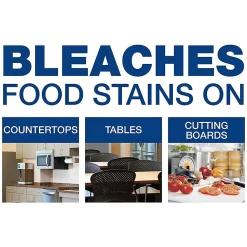 Disinfecting Cleaner w/Bleach, Fresh Scent, 1 gal., 3/Carton (24651)<Comet