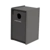 EarthCraft Single-Stream Recycling Station, 32-Gallon, Gray (71SLFR32-02183)<Commercial Zone Clearance