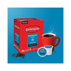 Community Coffee Breakfast Blend Coffee Keurig® K-Cup® Pods, Medium Roast, 96/Carton (5000374324CT)
