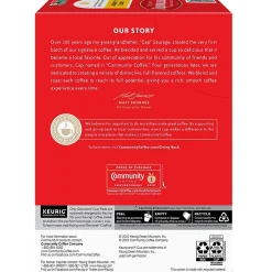 Community Coffee Chicory Coffee Keurig® K-Cup® Pods, Medium Dark Roast, 24/Box (5000374326)