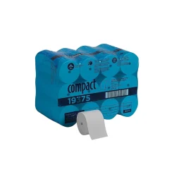 Recycled Coreless Toilet Paper, 2-Ply, White, 1000 Sheets/Roll, 36 Rolls/Carton (19375)<Compact Sale