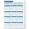 Hr Forms*ComplyRight 2025 Attendance Calendar File Folder, 25 Forms/Pack (A3050)