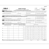 Tax Forms*ComplyRight 2024 1095-B Tax Form, 1-Part, White/Black, 50/Pack (1095BIRS50)