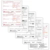 Tax Forms*ComplyRight 2024 W-2 Tax Form Tax Form Set with Envelopes, 6-Part, 2-Up, 50/Pack (95216E)