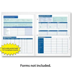 Hr Forms*ComplyRight ™ Confidential Employee Payroll Records Folder, Pack of 25 (A2317)