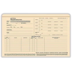 Hr Forms*ComplyRight Confidential Personnel Envelo-File, Legal Size, 25/Pack (A0731)