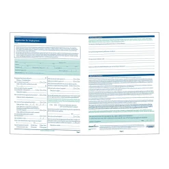 Hr Forms*ComplyRight ™ Florida Job Application, Pack of 50 (A2179FL)