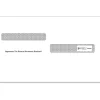 Tax Forms*ComplyRight Moistenable Glue Double-Window Envelope, 5.63" x 9", White/Black, 100/Pack (DW4SD)