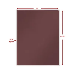 Pocket Folders|ComplyRight 1-Pocket Tax Presentation Folder, Burgundy, 50/Pack (PBF24)