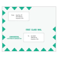Online ComplyRight Self-Seal Tax Envelope, 9.5
