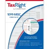 Tax Forms*ComplyRight TaxRight 2024 1099-MISC Tax Form Tax Form Set with Envelopes, 4-Part, 50/Pack (SC6103E)