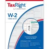 Tax Forms*ComplyRight TaxRight 2024 W-2 Tax Form Tax Form Set with Envelopes, 6-Part, 25/Pack (SC5650E25)