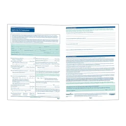 Hr Forms*ComplyRight ™ West Virginia Job Application, Pack of 50 (A2179WV)