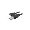 Comprehensive 16' USB 2.0 Male to Female Extension Cable, Black