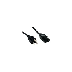 Comprehensive PWC-BK-10 10 ft. Standard Power Cord Power Cable, Black
