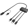 Comprehensive SimpliShare 5-Port USB-C Hub, Black (SSH-500T)
