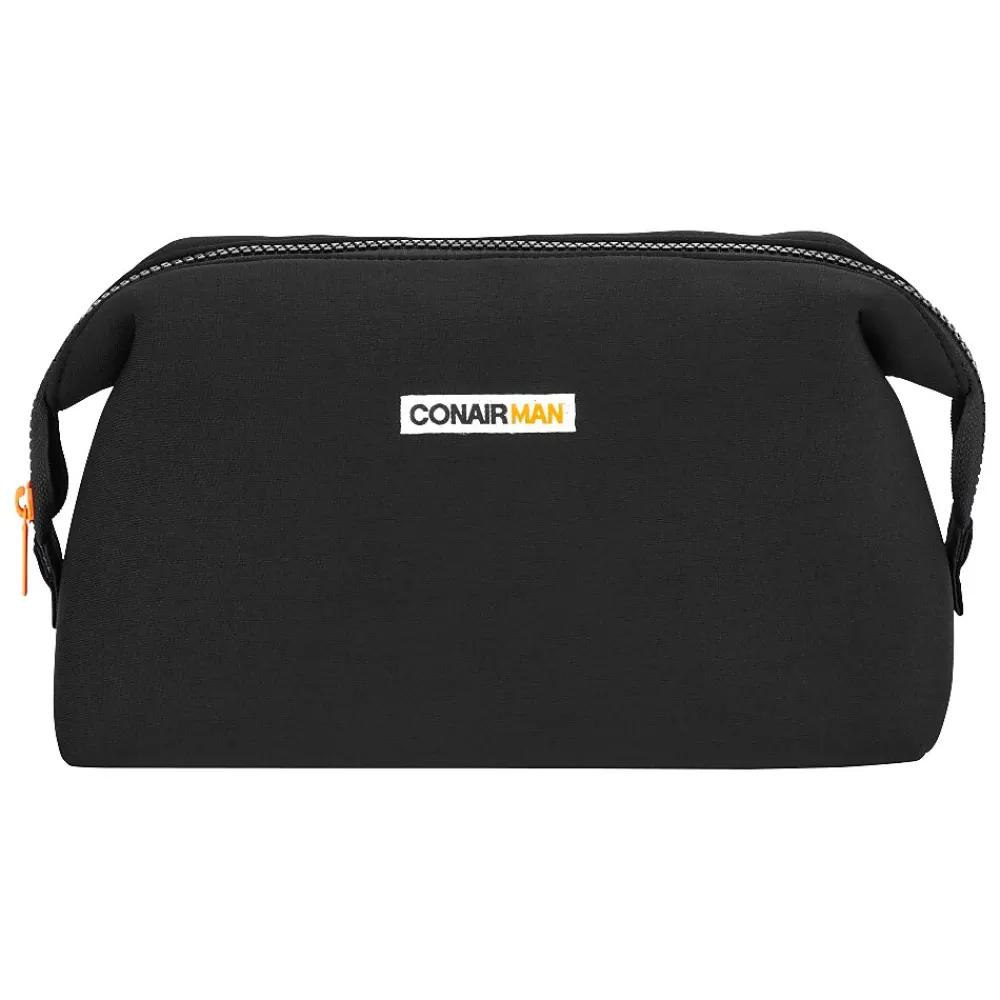 10.5" Neoprene Toiletry Bag Kit, Black (A29845)<Conair Best
