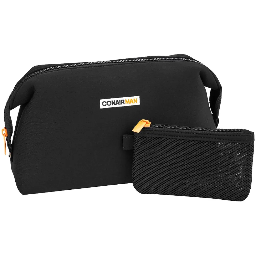 10.5" Neoprene Toiletry Bag Kit, Black (A29845)<Conair Best