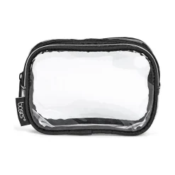 PVC Toiletry Bag, Clear/Black (A004288HA)<Conair Online