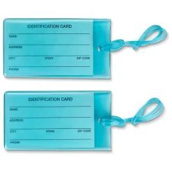 Travel Smart Luggage Tag, Assorted Colors, 2/Pack (TS03XR)<Conair Online