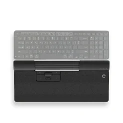 Best Contour Design SliderMouse Pro Vegan Leather Regular Wrist Rest, Wired, Black (CDSMPRO20210)