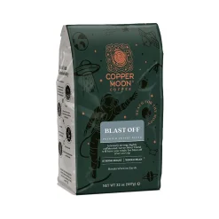Copper Moon Coffee Copper Moon Blast Off Arabica Beans Coffee, Strong Roast, 32 oz. (260120)