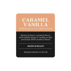 Copper Moon Coffee Copper Moon Caramel Vanilla Ground Coffee, Medium Roast, 12 oz. (205339)