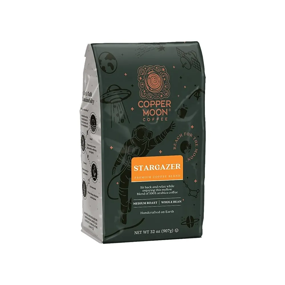 Copper Moon Coffee Copper Moon Stargazer Arabica Beans Coffee, Medium Roast, 32 oz. (260126)