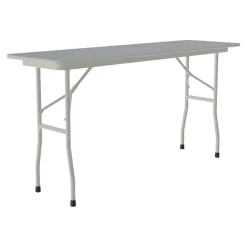Folding Tables*Correll Folding Table, 72" x 18", Gray (CF1872TF-15)