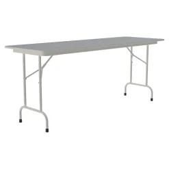 Folding Tables*Correll Folding Table, 72" x 24", Gray (CF2472TF-15)