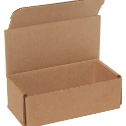 Outlet Partners Brand Corrugated Mailers, 6 1/2" x 3 1/4" x 1 1/4", Kraft, 50/Bundle (MRX1XLK)