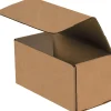 Sale Partners Brand Corrugated Mailers, 9" x 6" x 4", Kraft, 50/Bundle (MLR964K)