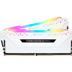 Hot Corsair VENGEANCE RGB PRO 16GB (2 x 8GB) DDR4 DIMM-288 pin Desktop Memory Kit (CMW16GX4M2C3200C16W)