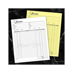 Business Forms*Cosco Artistic 2-Part Carbonless Invoices, 8.5" x 11", 50 Sets/Book (074003)