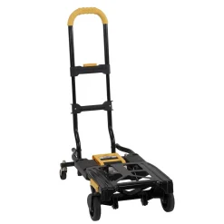 Cosco Convertible Hand Truck, 300 lb. Capacity, Black/Yellow (12225YGB1E)