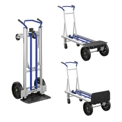 Cosco Next Gen Convertible Hand Truck, 800/1000 lb. Capacity, Blue (12253BLU1E)