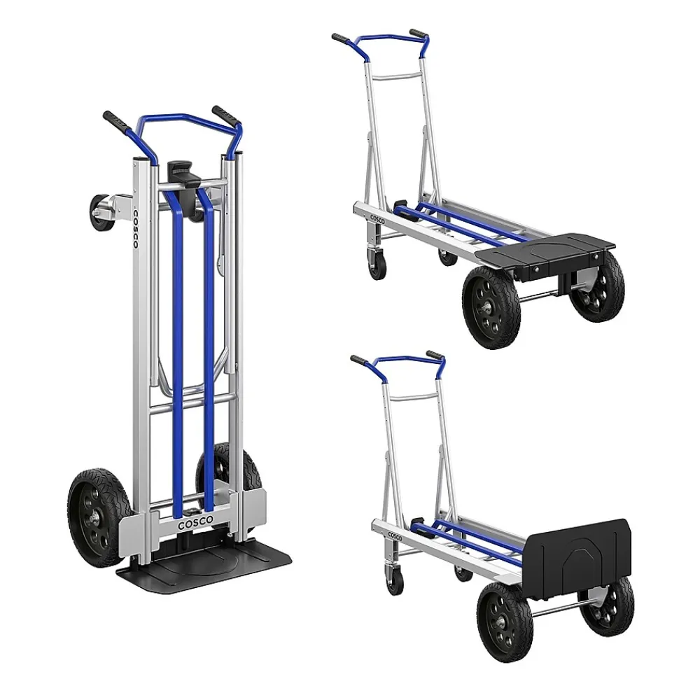 Cosco Next Gen Convertible Hand Truck, 800/1000 lb. Capacity, Blue (12253BLU1E)