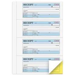 Business Forms*Cosco 2-Part Carbonless Receipts, 7.63
