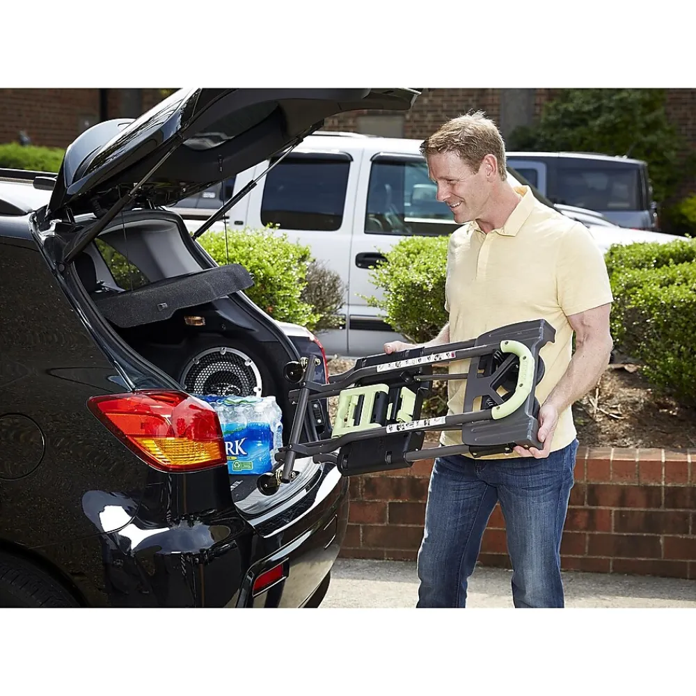 Cosco Shifter Convertible Hand Truck, 300 lb. Capacity, Black/Green (12222PBG1E)