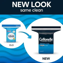 Flushable Wet Wipes, 252 Wipes/Refill (43541)<Cottonelle Discount