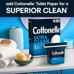Flushable Wet Wipes, 252 Wipes/Refill (43541)<Cottonelle Discount