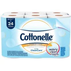 Professional Toilet Paper, 1-ply, White, 170 Sheets/Roll, 12 Rolls/Pack (12456)<Cottonelle Online
