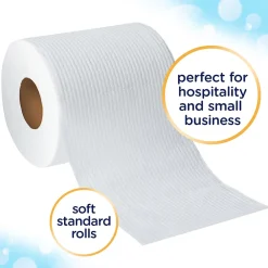 Professional Toilet Paper, 1-ply, White, 170 Sheets/Roll, 12 Rolls/Pack (12456)<Cottonelle Online