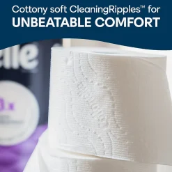 Ultra ComfortCare 2-Ply Standard Toilet Paper, White, 268 Sheets/Roll, 6 Mega Rolls/Pack (48611)<Cottonelle Hot