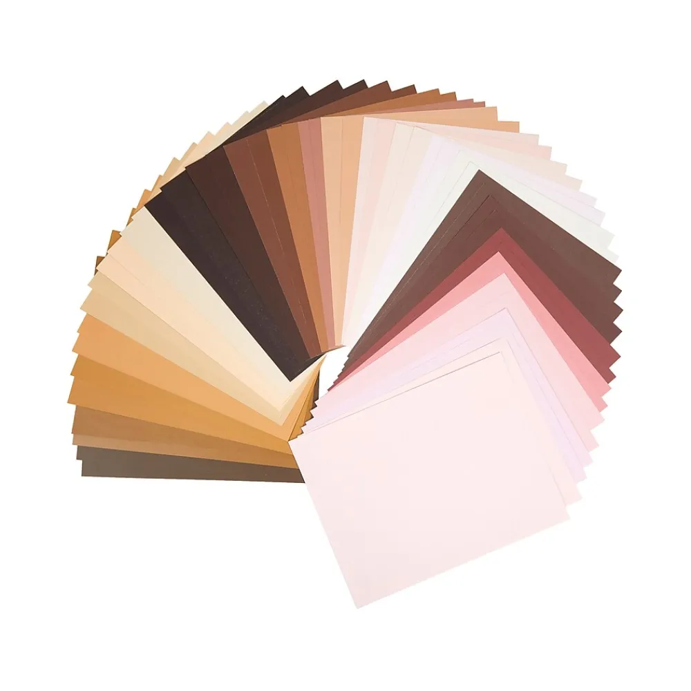 Construction Paper*Crayola Colors of the World 8.5" x 11" Construction Paper, Assorted Colors, 48 Sheets/Pack (99-0091)