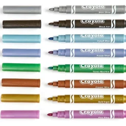 Markers|Crayola ® Metallic Markers, Pack of 8 (BIN588628)