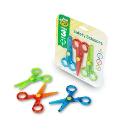 Scissors|Crayola ® My First ® Safety Scissors, 3/Pack (81-1458)