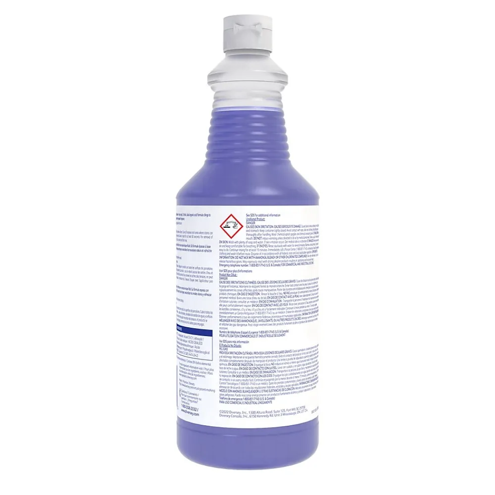 Super Blue Spray Mild Acid Bowl Cleaner, Citrus Scent, 32 oz., 12/Carton (94476081)<Crew Hot