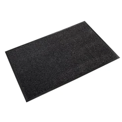 Crown Mats Crown Dust-Star Microfiber Wiper Floor Mat, 48" x 72", Charcoal (CWNDS0046CH)