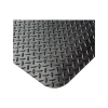 Crown Mats Crown Industrial Deck Plate Anti-Fatigue Floor Mat, 24" x 36", Black (CWNCD0023DB)